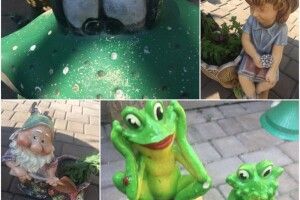 Поліцейські під час обшуку в мешканця Володимира-Волинського вилучили садові фігури, ймовірно крадені