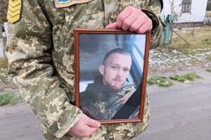 У селі Машів на Волині провели в останнюб путь військовослужбовця Дем’яна Клейзуна (Фото)