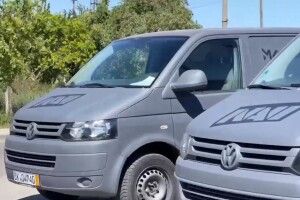 Волинським захисникам відправили на фронт п'ять мікроавтобусів (Відео)
