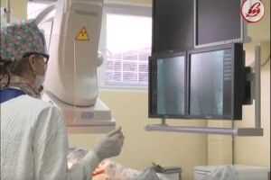 У Луцьку зробили першу операцію зупинки шлункової кровотечі методом емболізації (Відео)