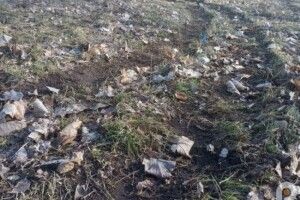 У колишньому райцентрі на Волині дрифтери понищили футбольне поле