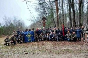 На Волині освятили пам’ятний знак, встановлений на місці головної ставки УПА-Північ
