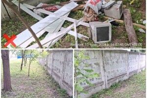 У Луцьку працівники магазину підкинули будівельне сміття на територію ... училища