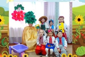 Дошкільнята з Волині весело зіграли казку «Ріпка» (Відео)