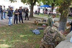 У Чернігові на виставці боєприпасів стався вибух, є постраждалі 