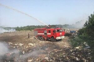 За тиждень на Камінь-Каширщині горіло у 10 місцях