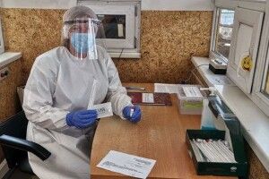 На «Ягодині» через штам коронавірусу «Дельта» розгорнули пункт експрес-тестування
