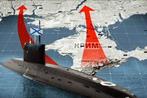 Ракетні атаки по Україні росія проводить з підводних човнів у Чорному морі