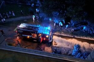 На Волині під час пожежі травмувався чоловік