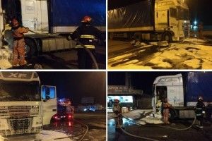 У Сарнах ледь не згоріла фура з 25-ма тоннами мінеральних добрив