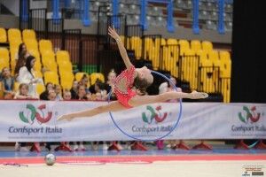 Луцька гімнастка стала призеркою на міжнародних змаганнях в Італії