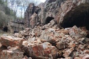 У легендарному Тараканівському форті обвалилася частина споруди