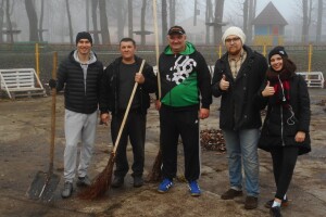 У Нововолинську прибрали «Мистецький двір»