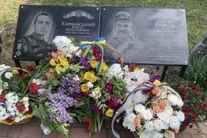 У громаді на Волині відкрили меморіальні дошки загиблим Героям-землякам