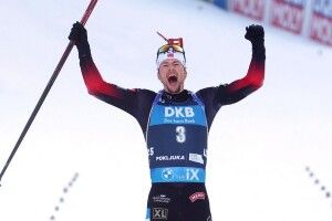 Норвежець Стурла Легрейд став чотириразовим чемпіоном світу з біатлону