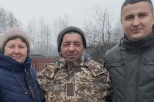 Захисник з Волині вперше з початку повномасштабного вторгнення навідався додому 