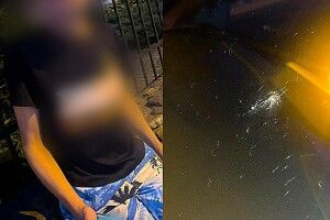 На Волині 8-річний хлопчик кинув каменюку в лобове скло авто під час руху
