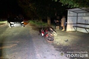 У Луцькому районі не розминулися автівка і мотоцикл