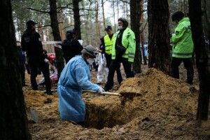 В Ізюмі виявили тіло закатованого чоловіка, якому окупанти відрізали геніталії