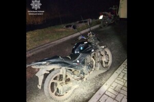 На Поліссі упіймали п’яного 17-річного мотоцикліста