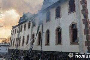 Горіла церква московського патріархату: палія вже затримали (Фото, відео)