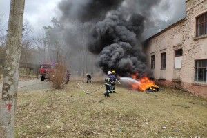 Рятувальники спільно з силовиками провели навчання щодо забезпечення безпеки під час виборчого процесу