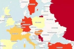 Британці на карті назвали Молдову «Придністров’ям»