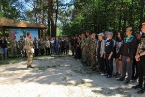 В урочищі Вовчак підлітки загартовувалися національним духом