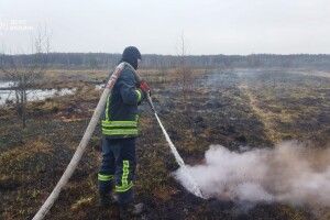 Березень, а на Волині вже горить торф!