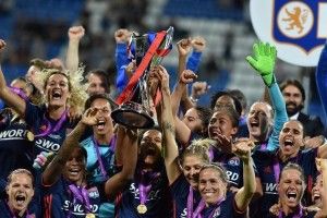 Дівчата з французького «Ліона» у Києві втретє поспіль виграли Лігу чемпіонів! (Відео)