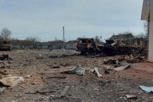 Окупанти покидали техніку у звільненому Тростянці