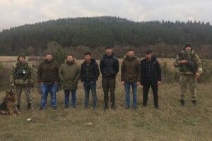 На кордоні з Польщею прикордонники затримали сімох нелегальних мігрантів