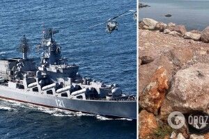 В Одесі до берега почало прибивати кашкети окупантів із затопленого крейсера «Москва»