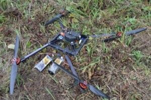 Контрабандні сигарети з Любомльщини у Польщу «перекидали» дроном