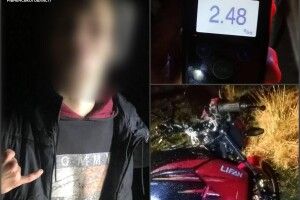 Сарненські патрульні відсторонили від керування п'яного мотоцикліста