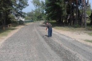 На Ратнівщині дороги ремонтують якісно