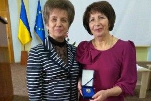 Ковельська освітянка відзначена нагрудним знаком  «Василя Сухомлинського»