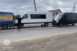 На Рівненщині зіштовхнулися п'ять автівок: винуватцем став пес