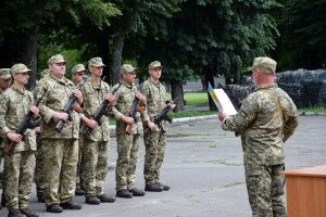 У Луцьку склали присягу новобранці-прикордонники 