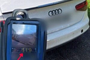У Луцьку зупинили водія Audi, який мчав зі швидкістю 119 км/год