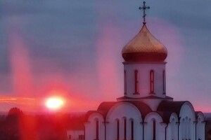 У місті на Волині освятили скульптуру «Розп’яття Ісуса Христа»