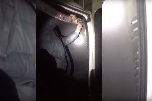 Сигаретну теплоізоляцію та заправлений куривом бак виявлено на кордоні з Польщею (Відео)