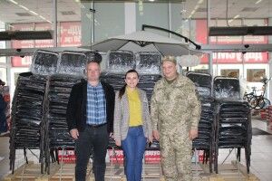 Волинському військкомату подарували 75 стільців  