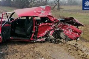 На волинській трасі зіткнулося чотири авто: через аварію ускладнений рух (Фото)
