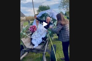 На Волині відгуляли унікальне весілля (Відео)