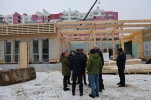Міністр оглянула в Луцьку, як будується ветеранський простір