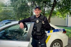 Почув крик: луцький патрульний в позаслужбовий час затримав грабіжника