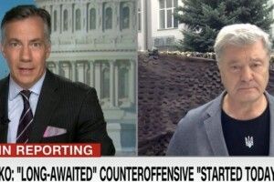 Порошенко на CNN: Збройні Сили України підтверджують свою ефективність на 200%