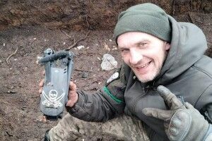 Тероборонівець з Волині з автомата збив дрон на сході Україні 