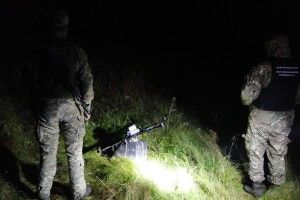 На Волині прикордонники почули і збили безпілотник винахідливих контрабандистів (Фото)